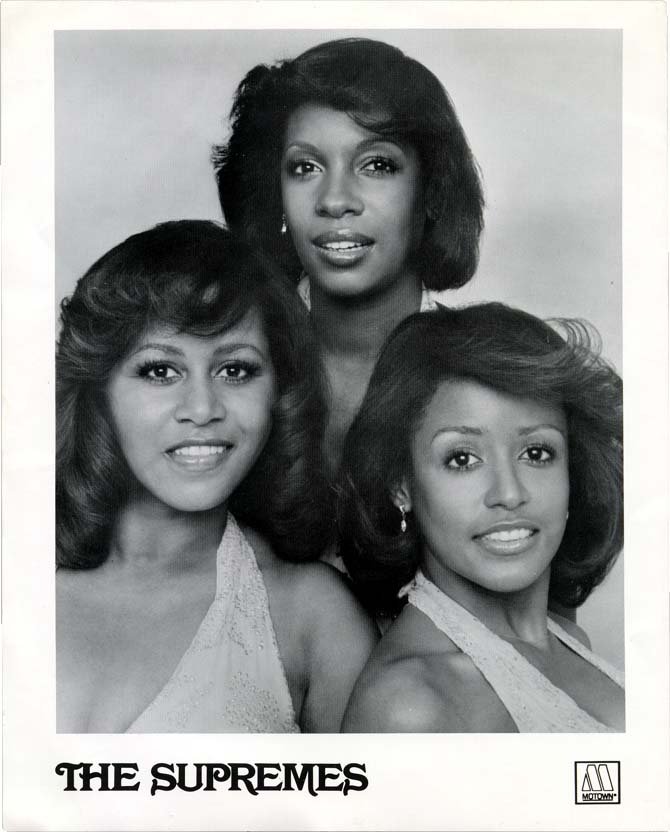 Cindy, Mary, and Scherrie circa 1974